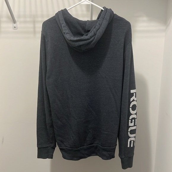 Rogue Fitness fitted stencil hoodie blue/grey XL - Picture 4 of 4